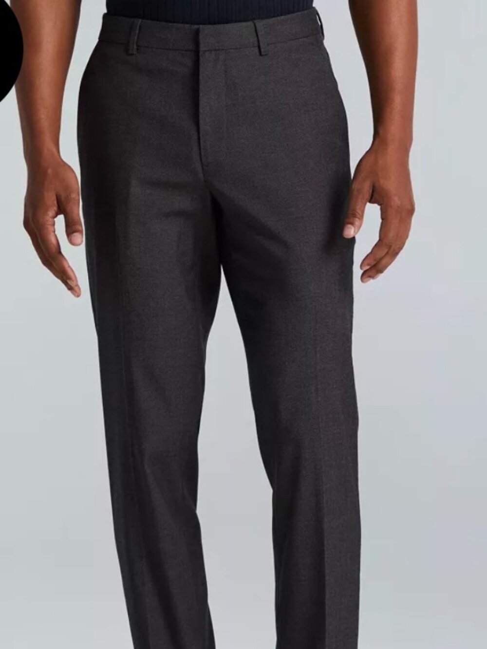 NWT Perry Ellis Portfolio Men's Slim fit Dress Pants Size: 30 / 32 Black, NEW